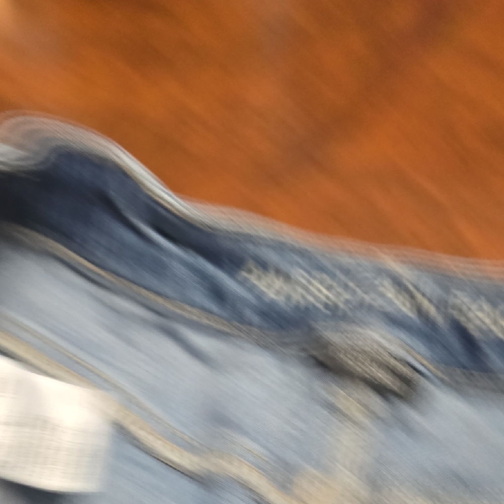 American Eagle Outfitters Blue Distressed Skinny Jeans 0 Long - Picture 4 of 5